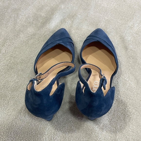 Frano Sarto Faye Wedge Pumps Size 7 - Picture 7 of 12